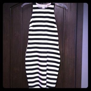 Black and white dress